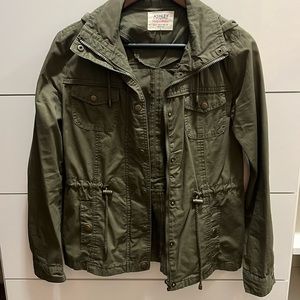 NWOT green utility / military-style coat